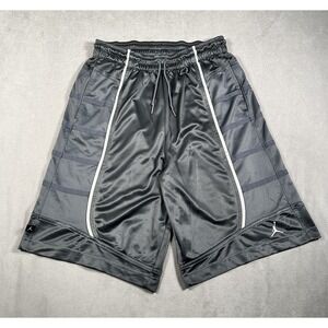 Jordan XI Retro 11 Gray Basketball Shorts Concord Space Jam Size M 395417-065